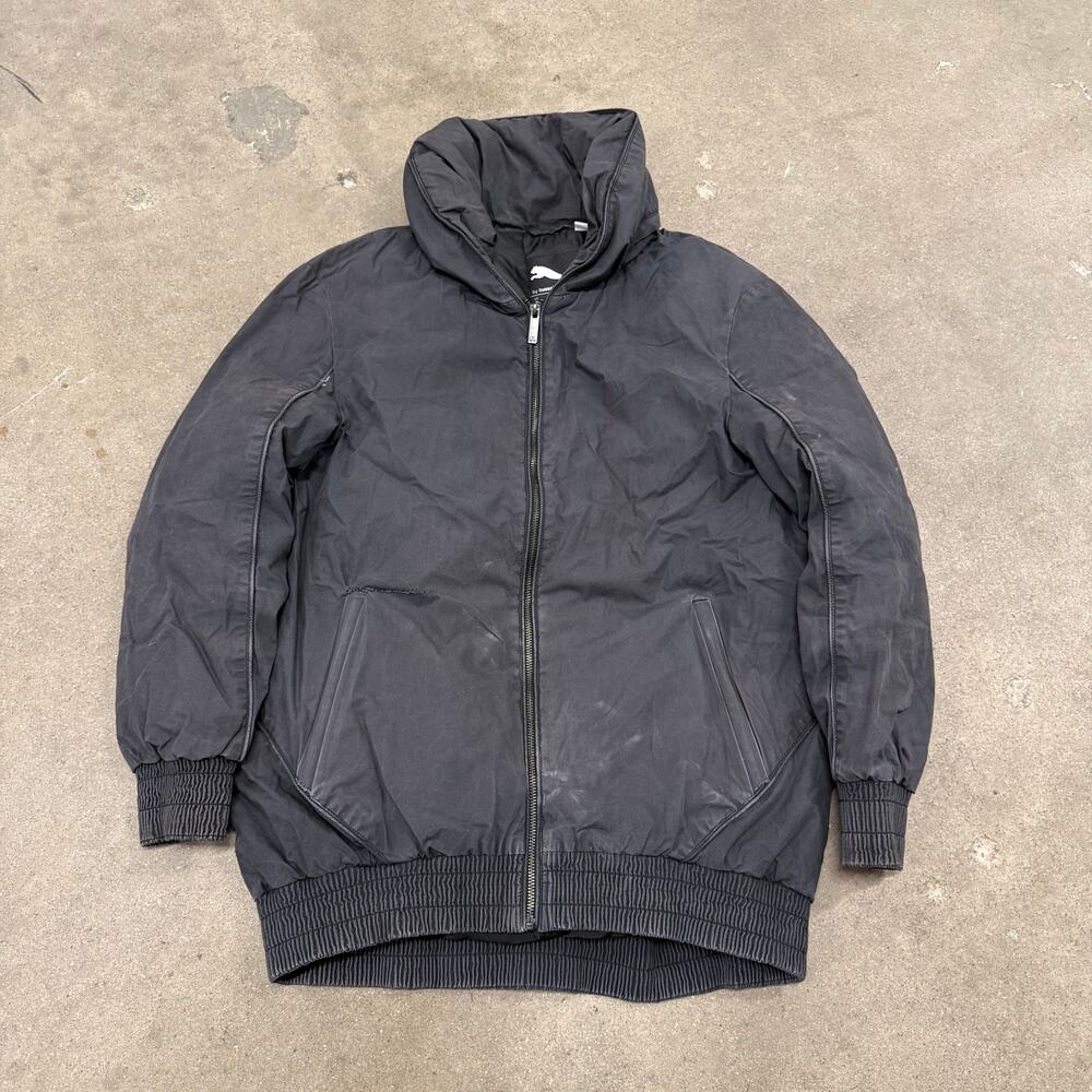Puma x Hussein Chalayan Down Filled Bomber Full Zip Jacket Black Medium